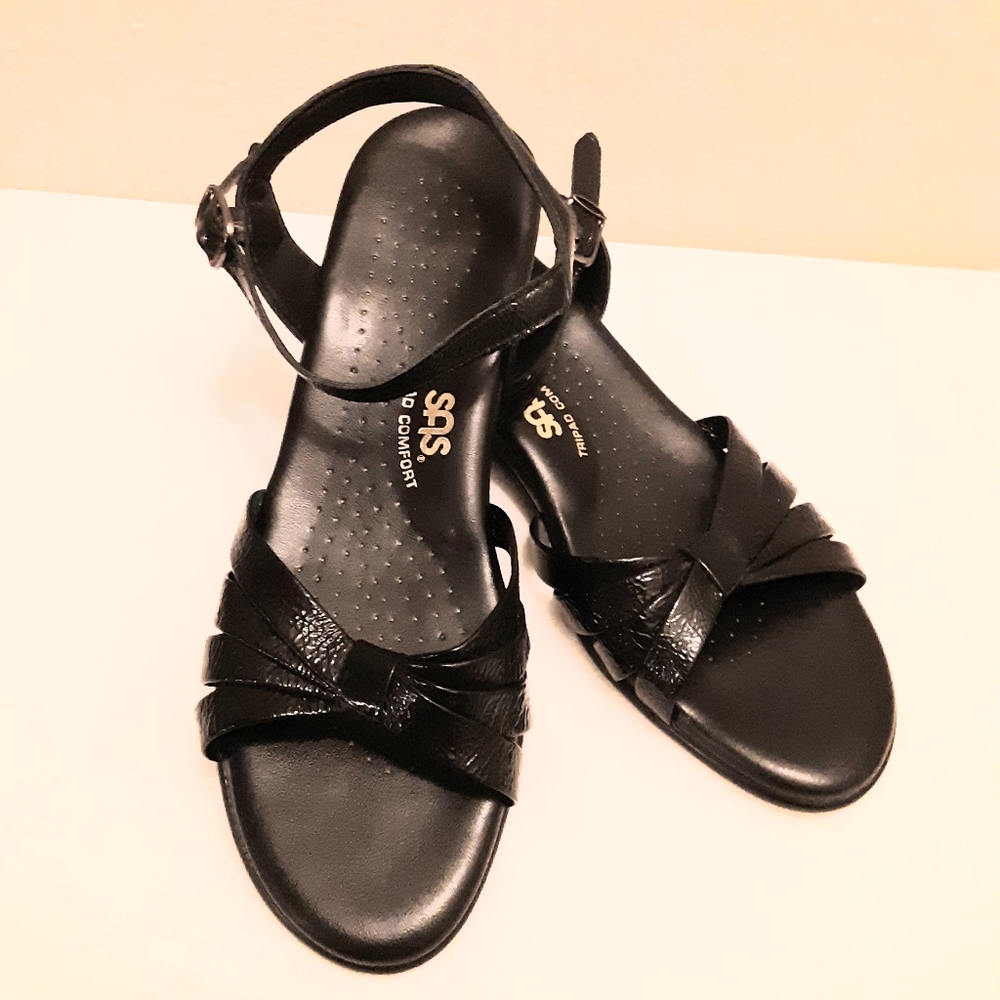 SAS Strippy Quater Dtrap Wedge Sandal